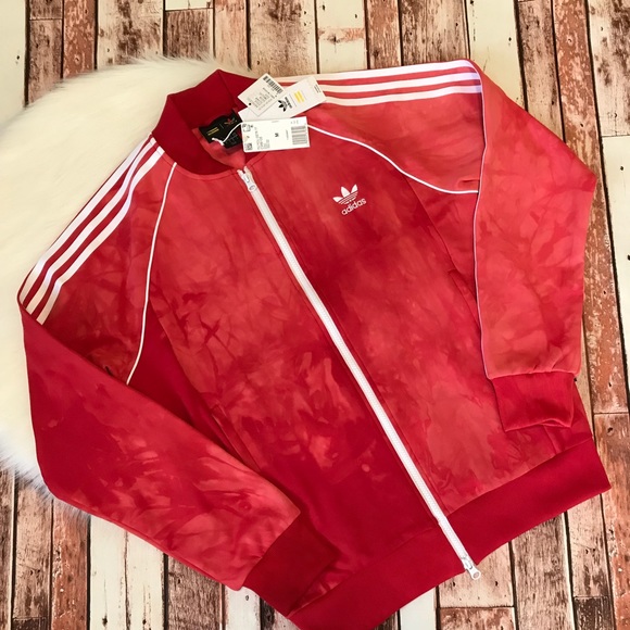 pharrell williams red adidas jacket